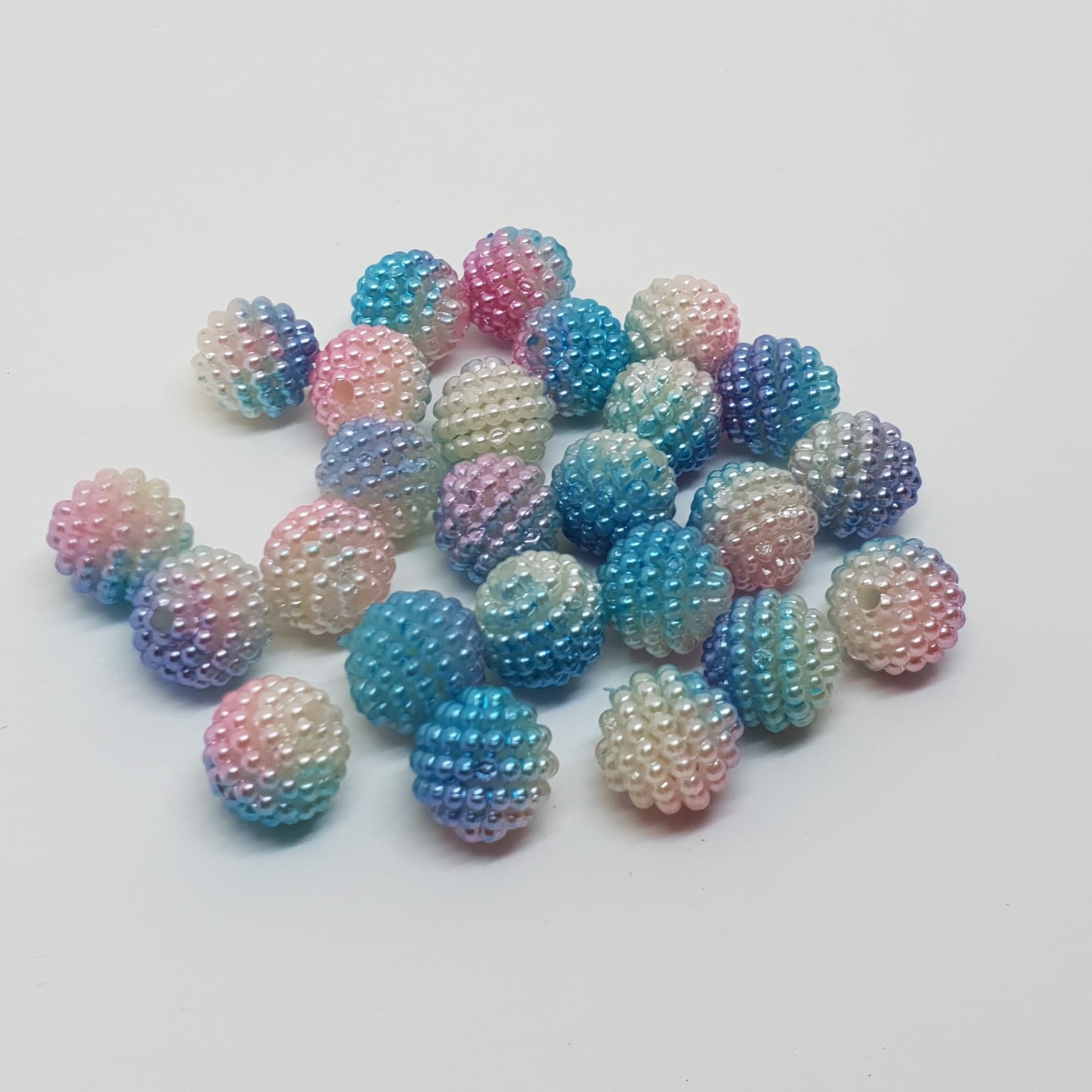 Jumbo galaxy perler (ca. 24 stk.)